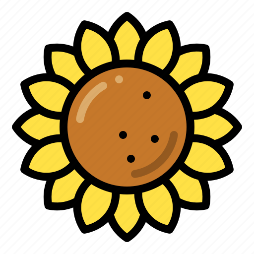 Sunflower, flower, blossom, floral icon - Download on Iconfinder