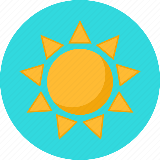 Bright, shiny, summer, sun, sunny, weather icon - Download on Iconfinder