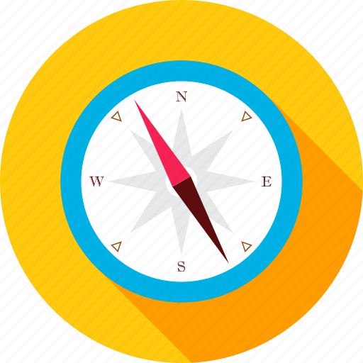 Compass, direction, equipment, location, navigation, south, travel icon - Download on Iconfinder