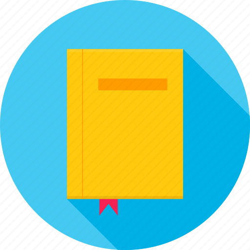 Book, bookmark, education, literature, read, school, volume icon - Download on Iconfinder