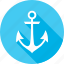 anchor, marine, ocean, sail, sea, summer, vessel 