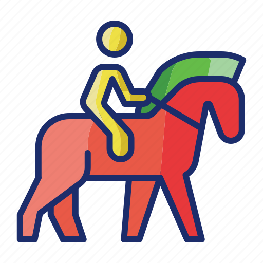 Animal, horse, horseback, riding icon - Download on Iconfinder