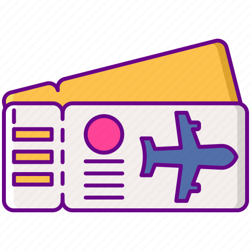 Ticket, travel, vacation, boarding pass icon - Download on Iconfinder