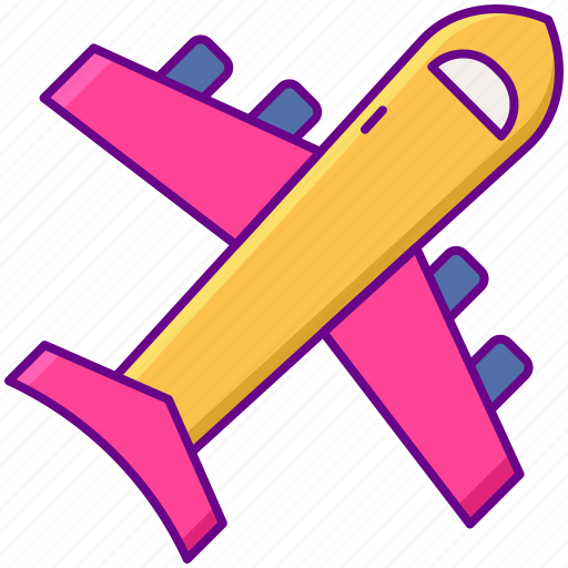 Airplane, airport, flight, plane icon - Download on Iconfinder