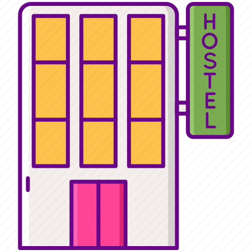 Building, construction, hostel, hotel icon - Download on Iconfinder