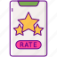apps, rate, rating, star 