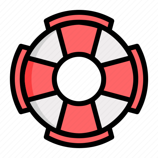 Lifebuoy, lifesaver, lifeguard, safety icon - Download on Iconfinder