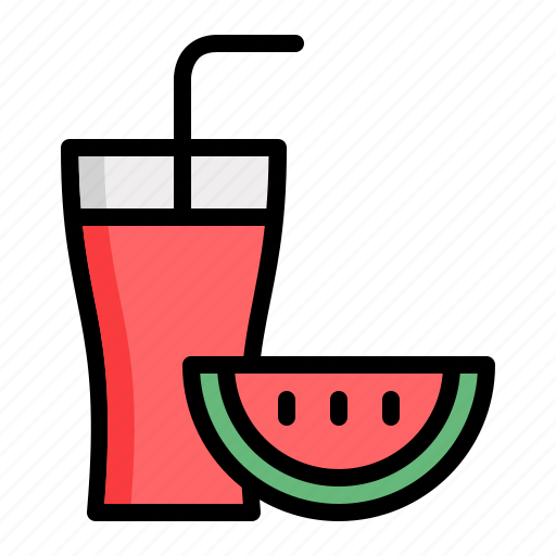 Watermelon, fruit, tropical, juice icon - Download on Iconfinder