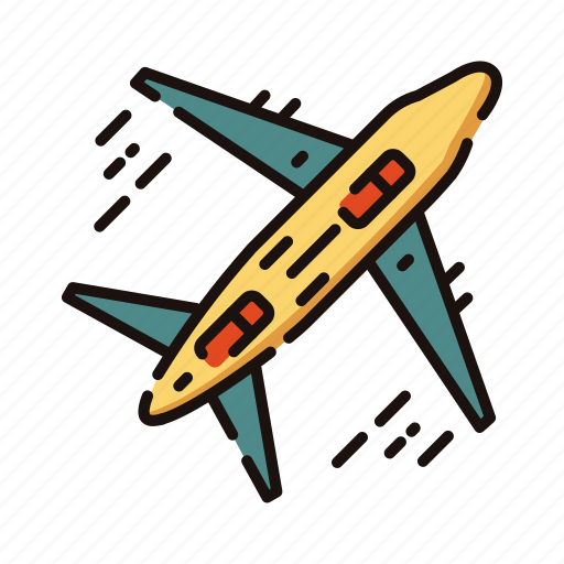 Aeroplane, airplane, flight, plane, summer, travel icon - Download on Iconfinder