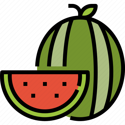 Food, fruit, oranic, vegan, watermelon icon - Download on Iconfinder