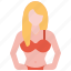 avatar, beach, bikini, clothes, summer, user, woman 