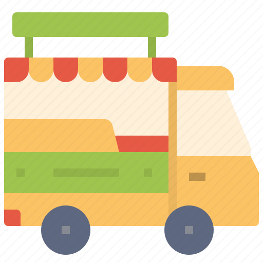 Fast, food, transport, truck, tuck, van, vehicle icon - Download on Iconfinder