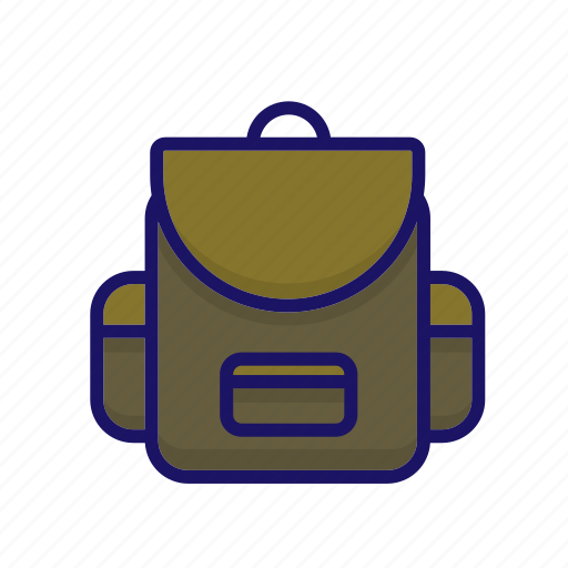 Backpack, camping, summer, tourism, travel icon - Download on Iconfinder