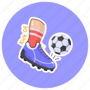 football, kick, ball, game, sports, leg, foot