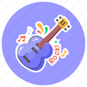 guitar, music, entertainment, acoustic, citole, string, instrument