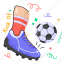 football, kick, ball, game, sports, leg, foot 