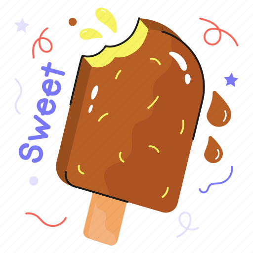 Ice cream, dessert, frozen, sweet, gelato, refreshing, summer sticker - Download on Iconfinder