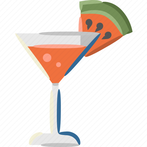 Drink, watermelon, cocktail, summer, tropical icon - Download on Iconfinder
