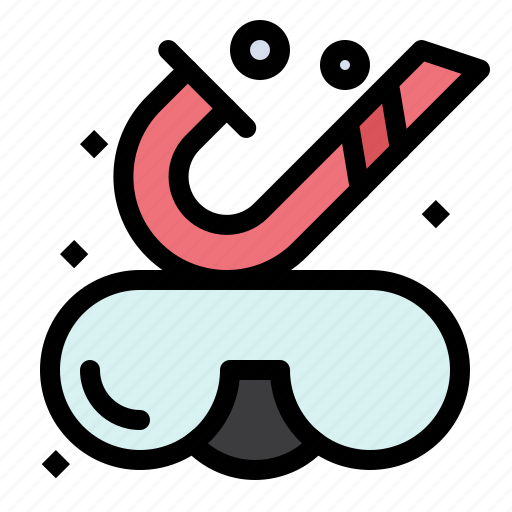 Beach, goggles, snorkeling, underwater icon - Download on Iconfinder