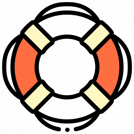 Buoy, life, ring, save icon - Download on Iconfinder