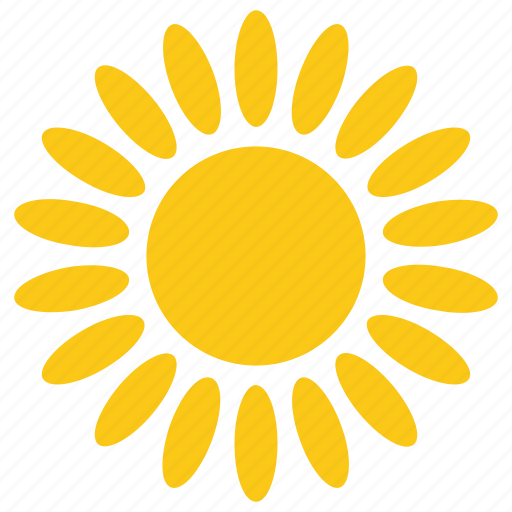 Flowersun, sun design, sun shape, sun symbol, sunflower icon - Download on Iconfinder