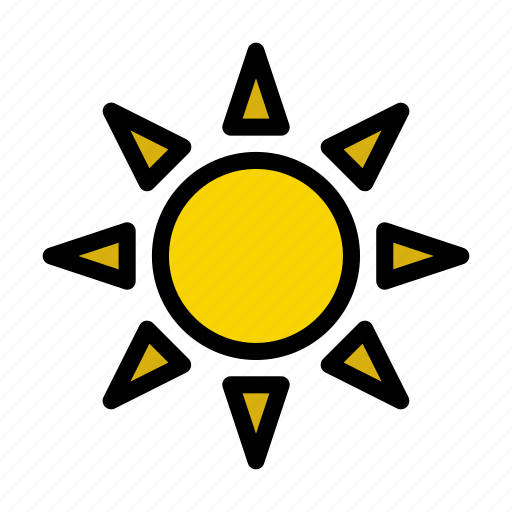 Climate, forecast, summer, sun, weather icon - Download on Iconfinder