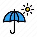 protection, safety, summer, sun, umbrella