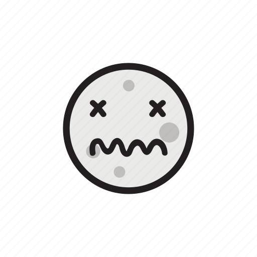 Crater, dead, faint, moon, night, satellite icon - Download on Iconfinder