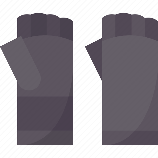Gloves, fingerless, hands, garment, clothing icon - Download on Iconfinder