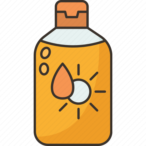 Oil, sunblock, skincare, summer, cosmetic icon - Download on Iconfinder