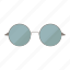 glasses, round, summer, sunglasses 