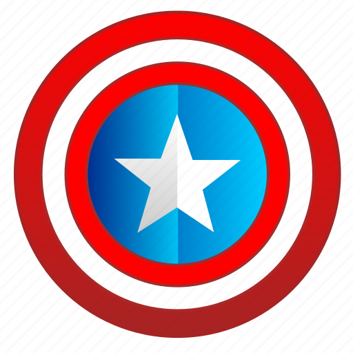 America, capitan, hero, man, shield, comics, avatar icon - Download on Iconfinder