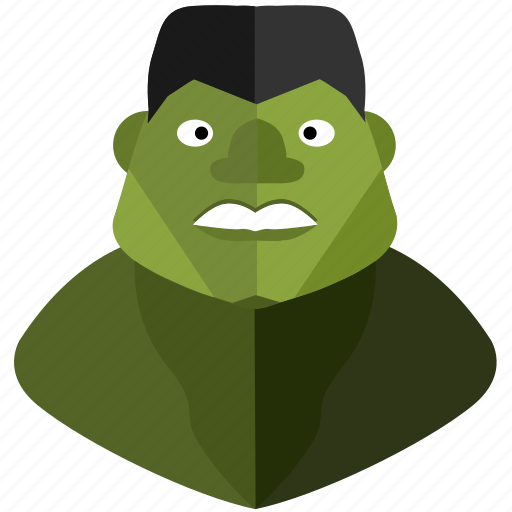 Face, green, hulk, man, monster, comics, avatar icon - Download on Iconfinder