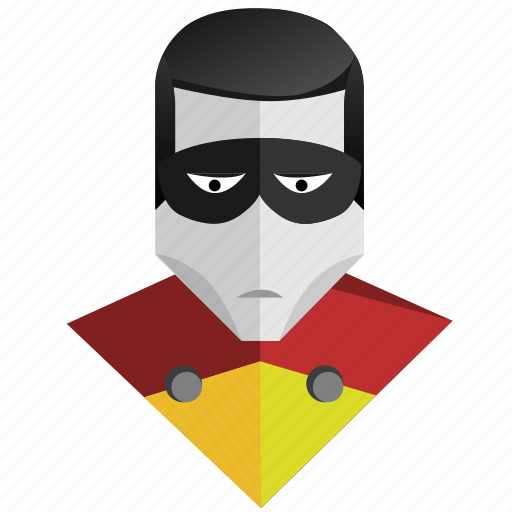 Face, hero, man, mask, robin, comics, avatar icon - Download on Iconfinder