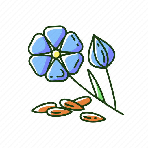Flower seeds, seed, vegeterian, diet icon - Download on Iconfinder