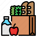 food, groceries, ingredients, vegetables