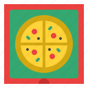 box, fast, food, junk, pizza