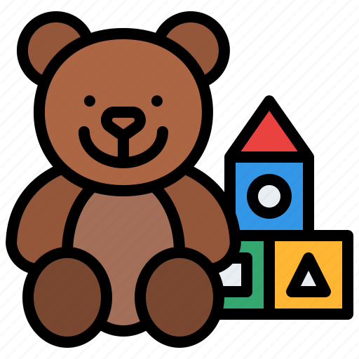 Baby, bear, doll, toy icon - Download on Iconfinder