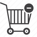 cart, online, remove, shopping