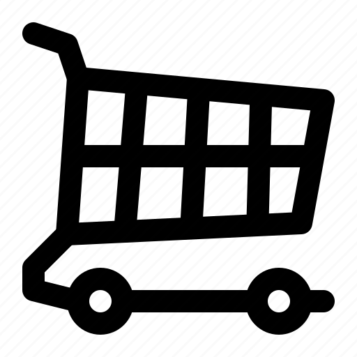 Cart, shopping, supermarket, retail, trolley icon - Download on Iconfinder