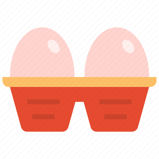 Egg, pack, raw, food icon - Download on Iconfinder