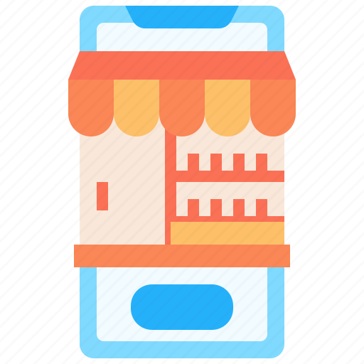 Grocery, shop, online, store, supermarket, mobile, application icon - Download on Iconfinder