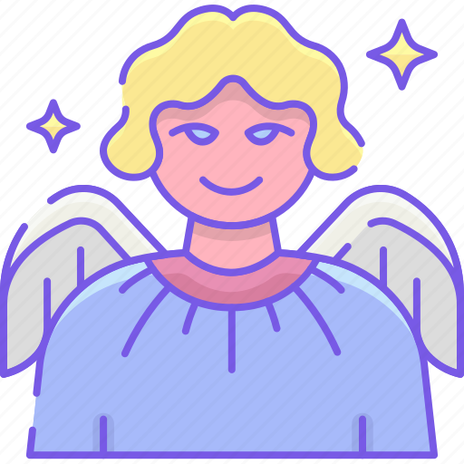 Angel, female, wings icon - Download on Iconfinder
