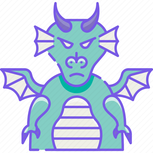 Dragon, green, monster icon - Download on Iconfinder