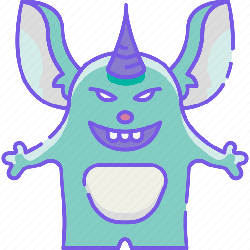 Gremlin, monster, tiny icon - Download on Iconfinder