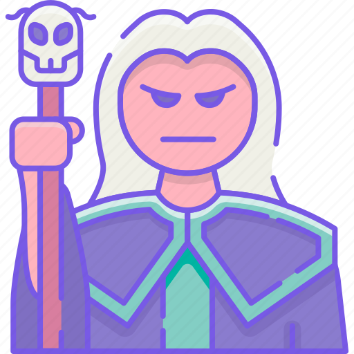 Character, evil, necromancer icon - Download on Iconfinder