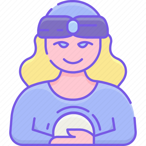 Female, fortune, seer, telling icon - Download on Iconfinder