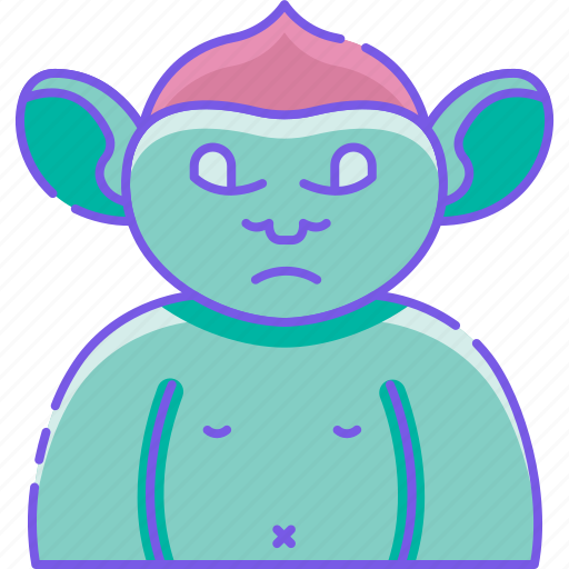 Creature, monster, troll icon - Download on Iconfinder