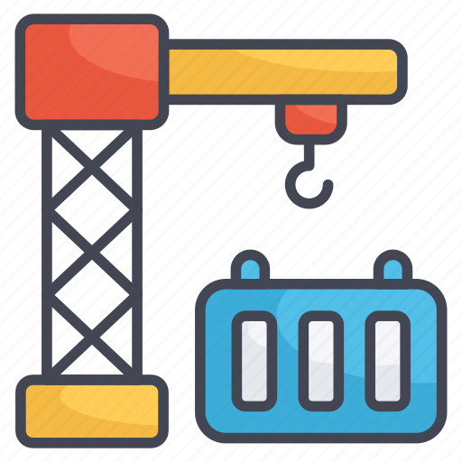 Container, transport, industry, shipping, cargo icon - Download on Iconfinder