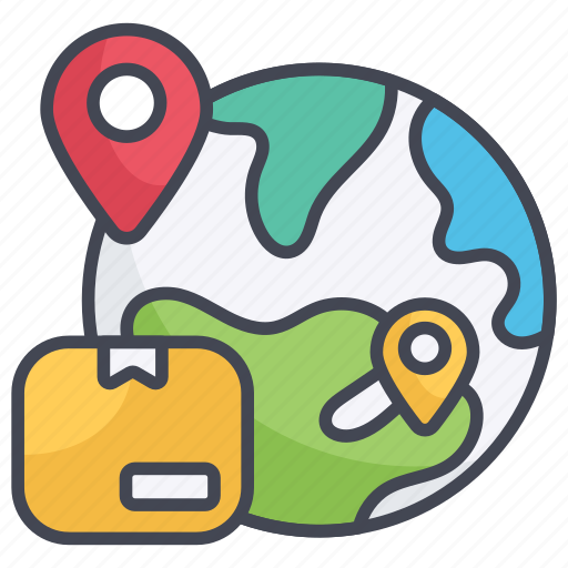 Delivery, technology, location, global, business icon - Download on Iconfinder